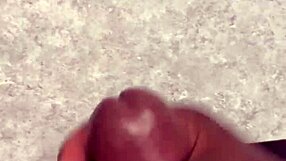 watch me shoot huge cum all over the bathroom counter?
