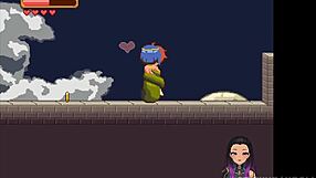 succubus with big ass fucks relentlessly in hentai game