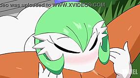 Beautiful breasts and great sex with Gardevoir