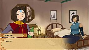 Four elements trainer book 4 love part 66 - kuvira final fuck get her pregnant - hentai