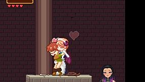 succubus with big ass fucks relentlessly in hentai game