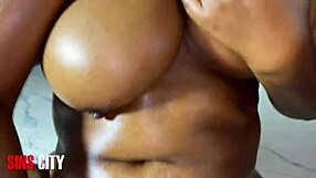 Did I fuck my big dildo in that ebony orgy?