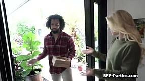 after dinner, we dove into a sloppy foursome with rimjobs and blowjobs.