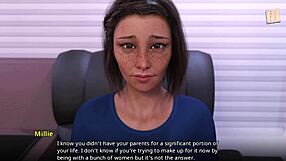 cedey won't stand millie's insults