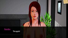 Milf's big ass in 3D anime.