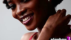 Can Alicia's Petite Body Tease in Torn Lingerie?