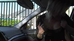 cougar orgy in the car threesome with three cocks, is it hot?