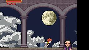 succubus with big ass fucks relentlessly in hentai game