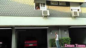 Fat Ass Tranny Marcela Lima Takes Black Cock In Mouth And Butt