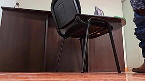 Hidden camera catches Nataly Delpech fucking at work in Colombian heat