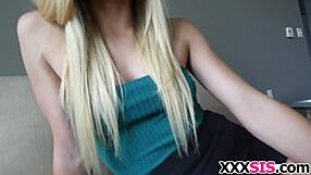 Avalon heart as sexy stepsis in homemade video