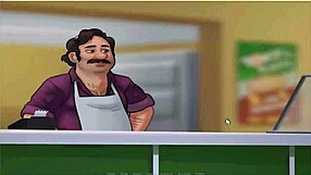 Summer Time Saga UNC Part 36 - Wild Beach Fun in Anime Style!