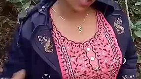 Jungle Encounter with Stepsis Leaves Her Pussy Red