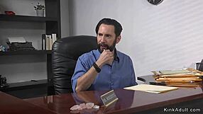 curvy big tit gags on pool guy's throbbing cock