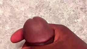 watch me shoot huge cum all over the bathroom counter?