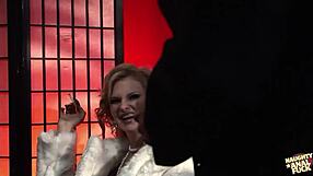 two sexy babes rob mobsters in orgy