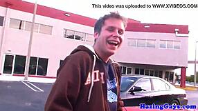 Amateur College Twinks Masturbating Outdoors