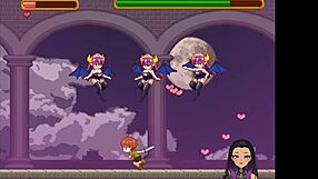 succubus with big ass fucks relentlessly in hentai game