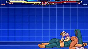 Chunli battles long in wild hentai action.