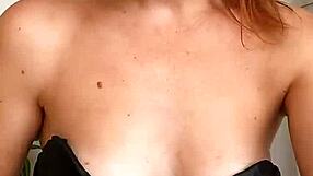 Joi spaceol's cherry lips make her an amateur MILF with European charm
