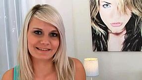 Shlong Hammers Sultry Blonde Bombshell's Poon Tang