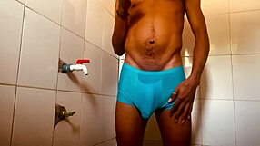 step sister fucks next room while bathing in bath