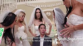 hysterical asian bride gangbangs the guy who ruined our weddings