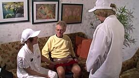 yo, these german nurses know exactly how to handle cock in hospital care