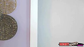 Nova Brooks and Tegan James share a steamy FFM threesome