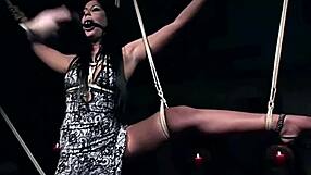 look at angelica heart tied up in old factory, ready for fingering and bondage?