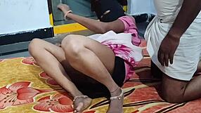 Indian Hot Wife Gives Handjob And Footjob Before Cowgirl Fucking