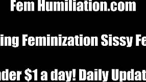 from now on, you're only allowed to wear women's panties in this femdom session