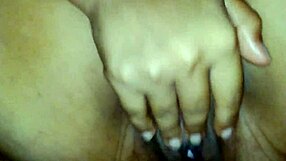 Mature couple enjoys intimate moment