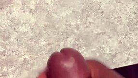 watch me shoot huge cum all over the bathroom counter?