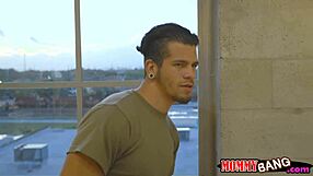 Nova Brooks and Tegan James share a steamy FFM threesome