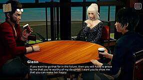 My former bully is now my lover in this animated porn game