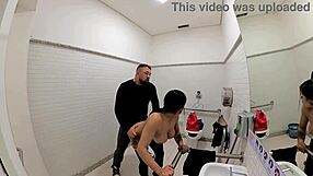 is this jade cosplay girl taking big cock in bathroom on halloween?