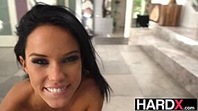 I railed Megan Rain anally in bikini.