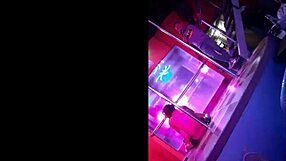 venezuelan babe dances with big ass at night club