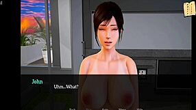 Milf's big ass in 3D anime.