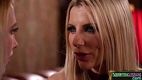 Gushing Beauty Gets Finger Fucked by Milf