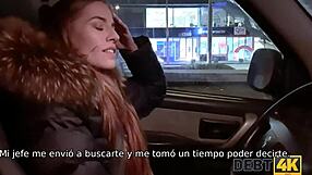 Oye, ¿por qué a la joven 18+ Eveline Dellai la folla el cobrador de deudas?