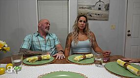 Stepdaughter Misty Meaner Sneaks In and Gets Pounded Hard by Step-Parent