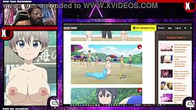 Uzaki-Chan Shows Her Huge Mommy Tits Publicly