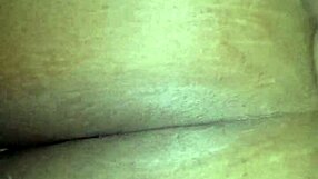 he bends her over for a hardcore creampie in their homemade fuck session