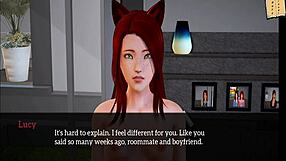 Milf's big ass in 3D anime.