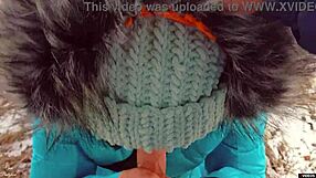 Cum Covers Pussy And Dirty Pantyhose Outdoors