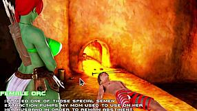 I met a mistress orc in breeding island ep 23