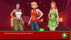 3D animated game with anime-like graphics, Jerry Paprika's trainer: Curvy beauty