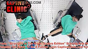 Setting up Aria Nicole's shoot, we captured naked Latina patient moments at the hospital